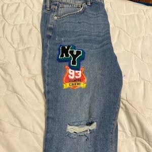 No boundaries boyfriend jeans size 15, never worn